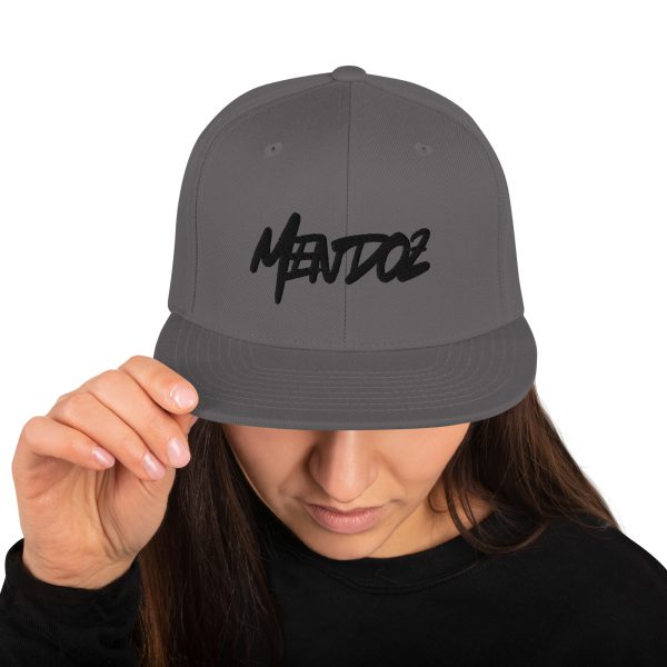 Casquette Snapback Brodé Mendoz black – Image 13