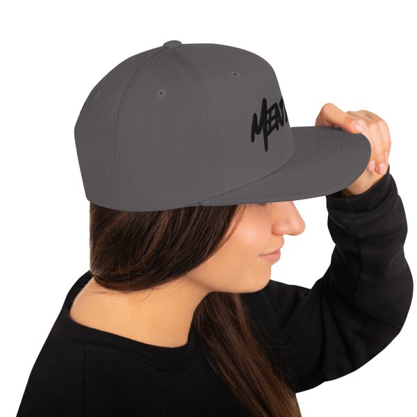 Casquette Snapback Brodé Mendoz black – Image 16
