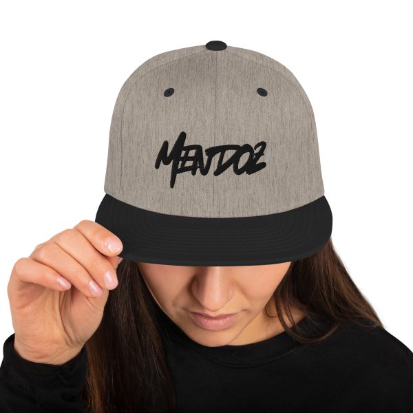 Casquette Snapback Brodé Mendoz black – Image 21