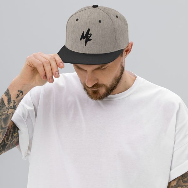Casquette Snapback Brodé MZ Black – Image 5