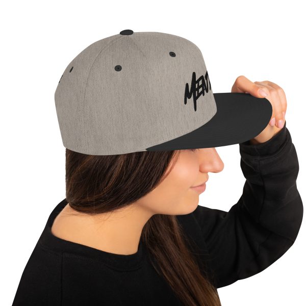 Casquette Snapback Brodé Mendoz black – Image 24
