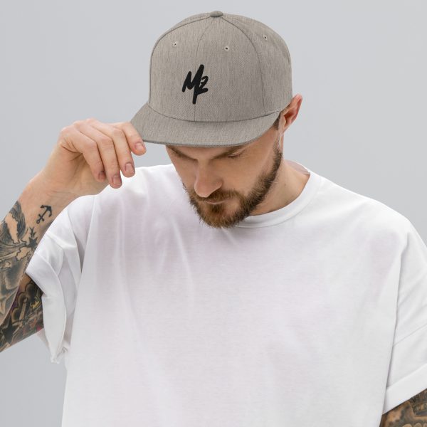 Casquette Snapback Brodé MZ Black – Image 6