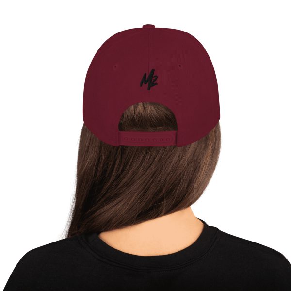 Casquette Snapback Brodé Mendoz black – Image 2