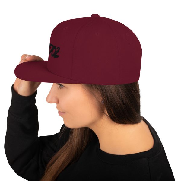 Casquette Snapback Brodé Mendoz black – Image 3