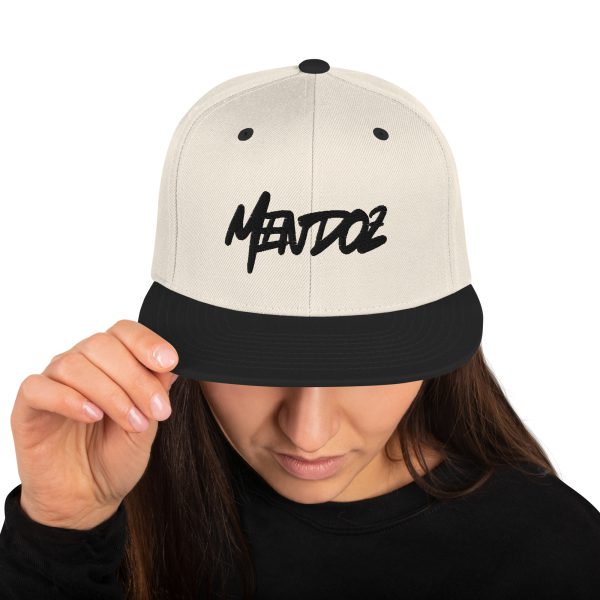 Casquette Snapback Brodé Mendoz black – Image 29