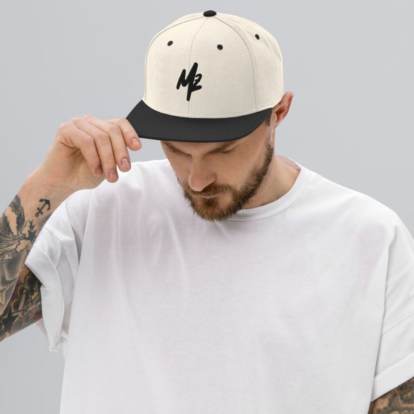 Casquette Snapback Brodé MZ Black – Image 7