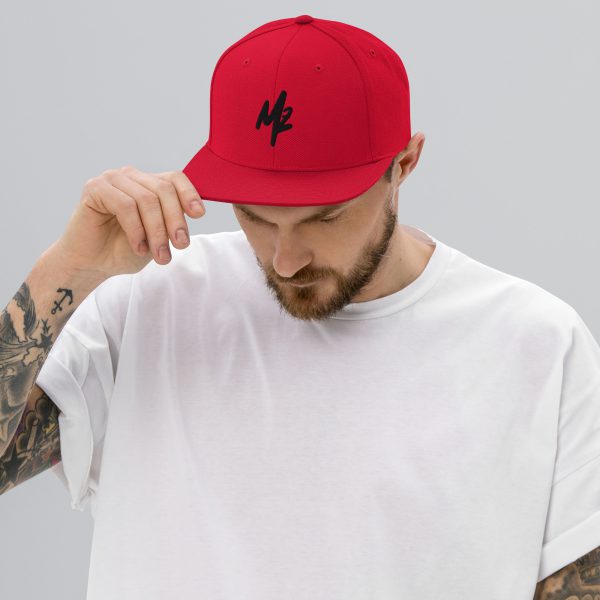 Casquette Snapback Brodé MZ Black – Image 2