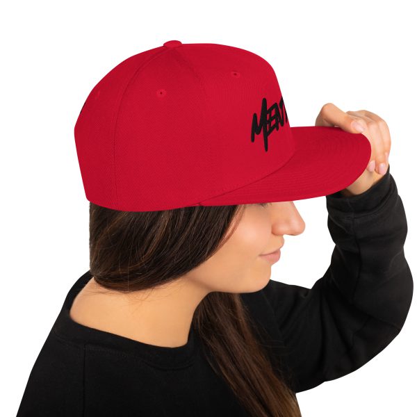 Casquette Snapback Brodé Mendoz black – Image 12