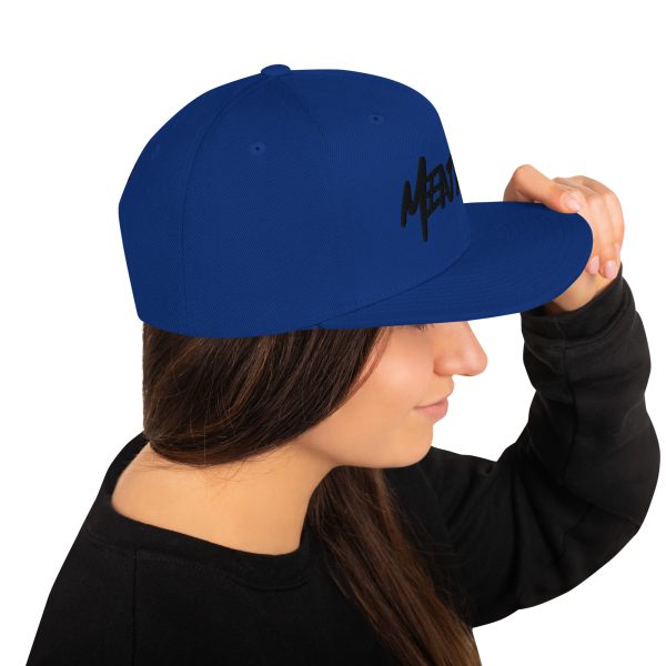 Casquette Snapback Brodé Mendoz black – Image 8