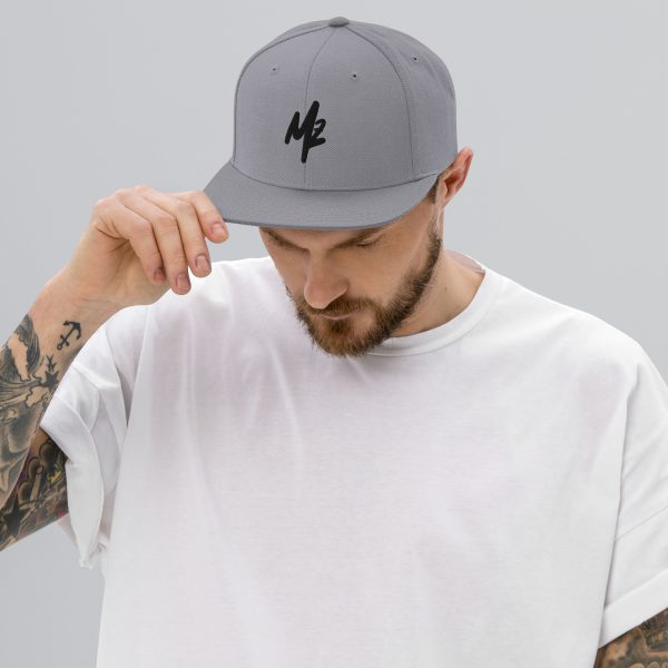 Casquette Snapback Brodé MZ Black – Image 4