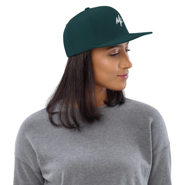Casquette Snapback Brodé MZ white – Image 30