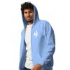 Sweat à capuche épais unisexe à fermeture éclair white – Image 27