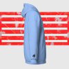 Sweat à capuche épais unisexe à fermeture éclair Brodé Mendoz black – Image 7