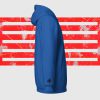 Sweat à capuche épais unisexe à fermeture éclair Brodé Mendoz black – Image 10