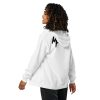 Sweat à capuche épais unisexe à fermeture éclair black – Image 6