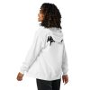 Sweat à capuche épais unisexe à fermeture éclair black – Image 12