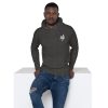 Sweat à Capuche Unisexe Brodé MZ white – Image 10