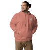 Sweat à Capuche Unisexe Brodé MZ white – Image 83