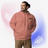 Sweat à Capuche Unisexe Brodé Mendoz black – Image 12