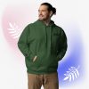 Sweat à Capuche Unisexe Brodé Mendoz black – Image 13