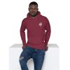 Sweat à Capuche Unisexe Brodé MZ white – Image 7