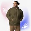 Sweat à Capuche Unisexe Brodé Mendoz black – Image 15