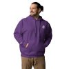 Sweat à Capuche Unisexe Brodé MZ white – Image 77