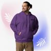 Sweat à Capuche Unisexe Brodé Mendoz black – Image 16
