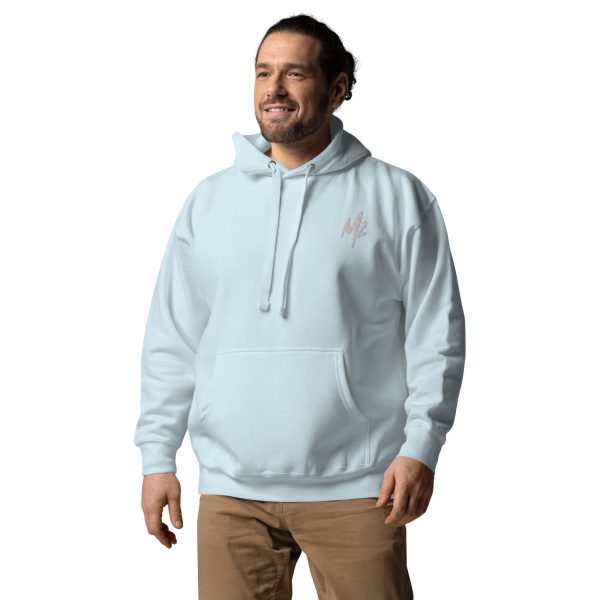 Sweat à Capuche Unisexe Brodé MZ white – Image 55