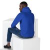 Sweat à Capuche Unisexe Brodé MZ white – Image 14