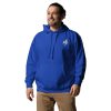 Sweat à Capuche Unisexe Brodé MZ white – Image 76