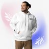 Sweat à Capuche Unisexe Brodé Mendoz black – Image 2